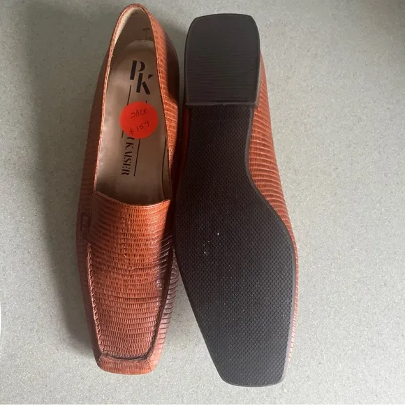 Peter Kaiser Toffey leather Flat Slip-on loafer women’s 8.5 New