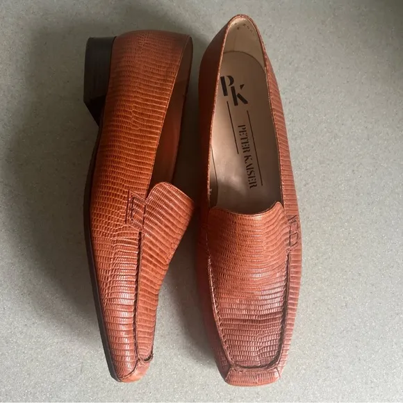 Peter Kaiser Toffey leather Flat Slip-on loafer women’s 8.5 New