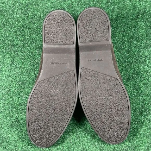 Peter‎ Millar Crafted Slip-On Chukka Boots Mens Size 11.5 Suede Leather Espresso