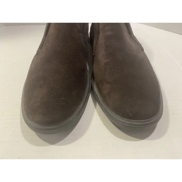 Peter Millar Excursionist Chukka Suede Slip On Boots Brown Men's Size 11.5