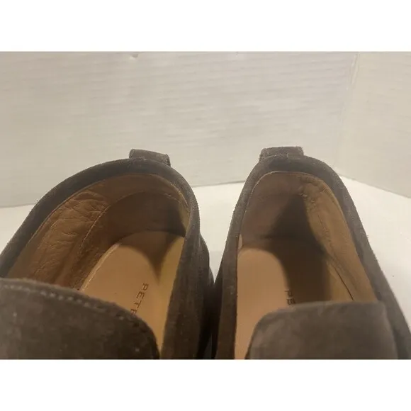 Peter Millar Excursionist Chukka Suede Slip On Boots Brown Men's Size 11.5
