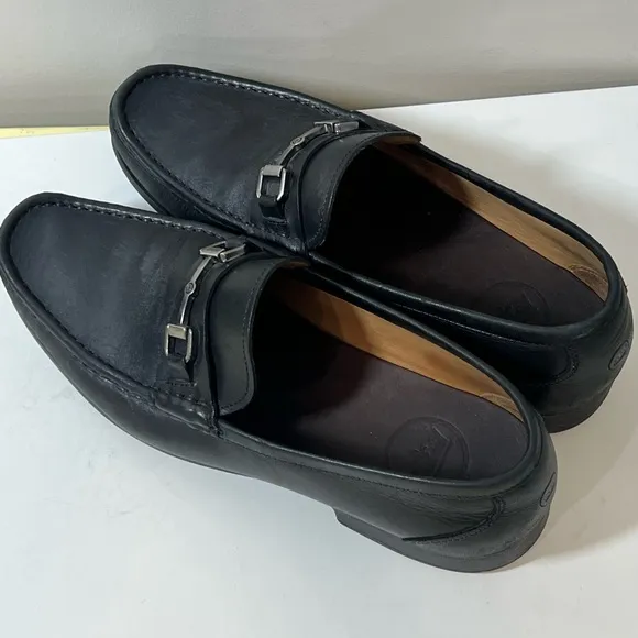 Peter Millar Size 9.5 Made in Brazil Leather Men’s Slip On Loafer Shoe