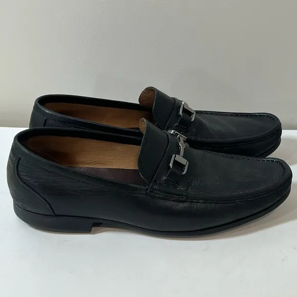 Peter Millar Size 9.5 Made in Brazil Leather Men’s Slip On Loafer Shoe