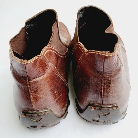 Pikolinos Men's Brown Leather Slip-on Chelsea-style Ankle Boots - 42 (US 8.5/9)