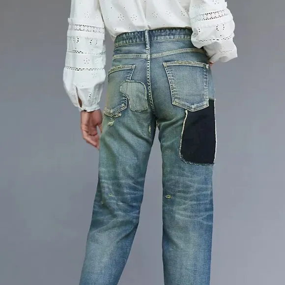 Pilcro The Selvedge Borrowed Boyfriend Jeans