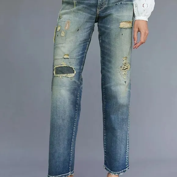 Pilcro The Selvedge Borrowed Boyfriend Jeans