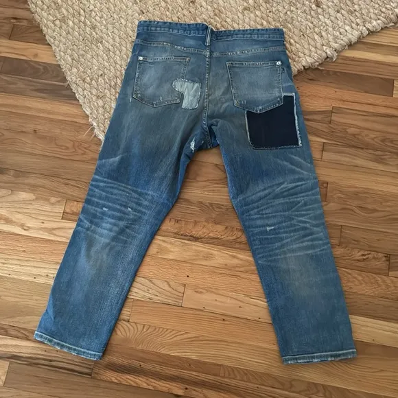 Pilcro The Selvedge Borrowed Boyfriend Jeans