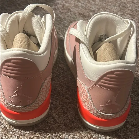 Pink and Cream Sneakers