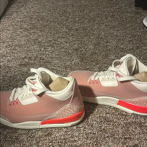 Pink and Cream Sneakers