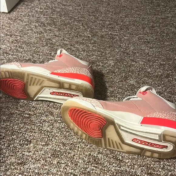 Pink and Cream Sneakers