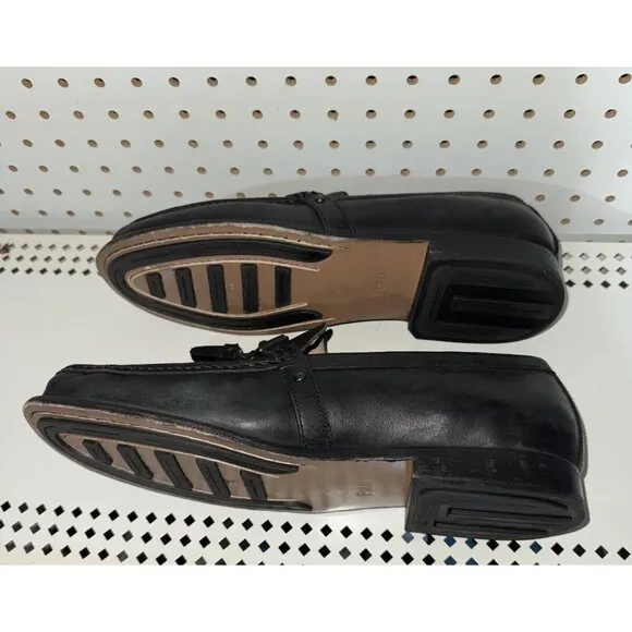 Polo Ralph Lauren Arscott Tassel Mens Slip On Casual Dress Loafers Size 13 Black