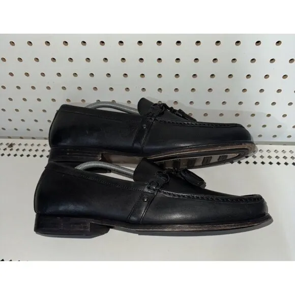 Polo Ralph Lauren Arscott Tassel Mens Slip On Casual Dress Loafers Size 13 Black