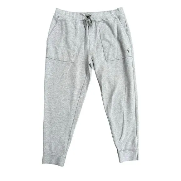 Polo Ralph Lauren‎  Double Knit Mesh Signature Pony Sweatpants Gray, Size Large