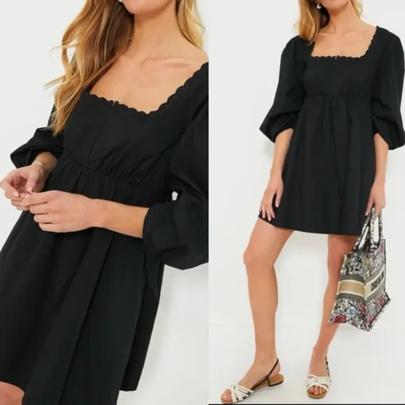 POMANDER PLACE Black Jenny Dress NEW