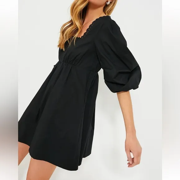 POMANDER PLACE Black Jenny Dress NEW