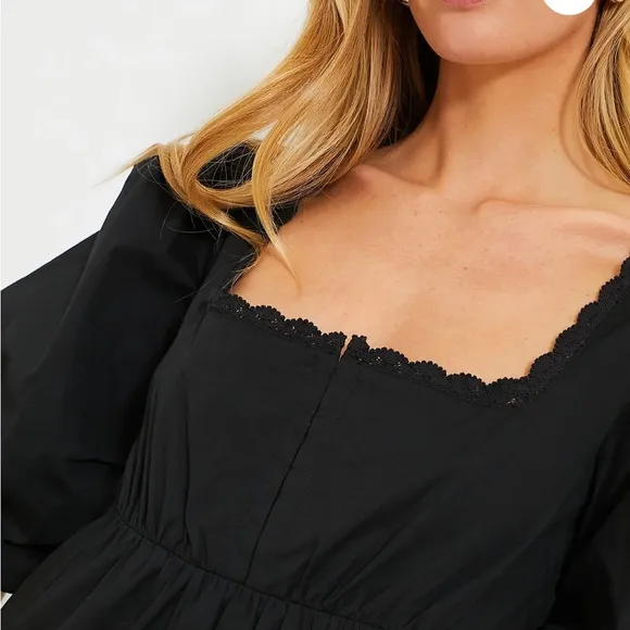 POMANDER PLACE Black Jenny Dress NEW