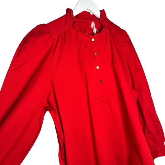 Pomander Place Red Claiborne Dress Size XXXL