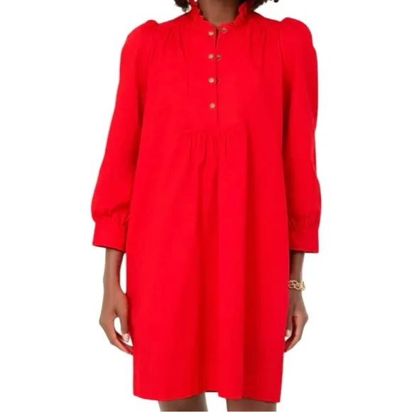 Pomander Place Red Claiborne Dress Size XXXL