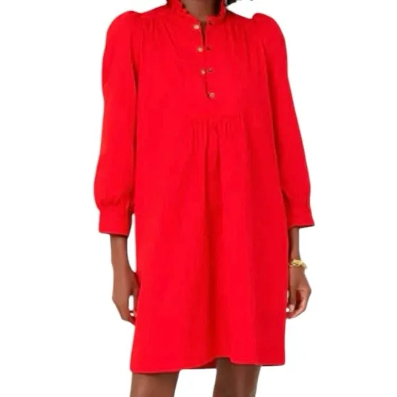 Pomander Place Red Claiborne Dress Size XXXL