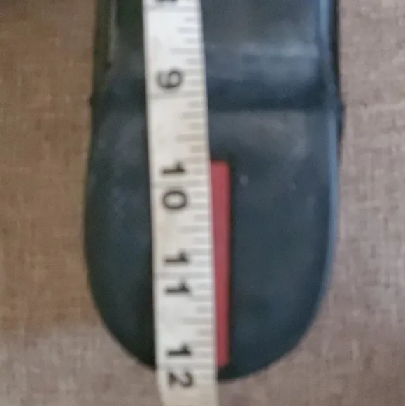 Prada  patent leather slipon ankle shoes size 9