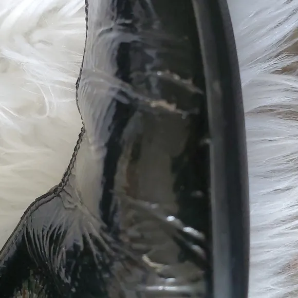 Prada  patent leather slipon ankle shoes size 9