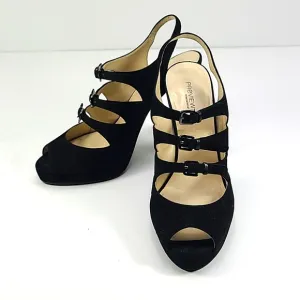 Preview International platform edgy sandals with 3 buckles  size 7.5