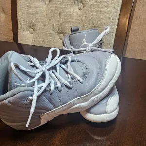 Puma Gray and White Sneakers