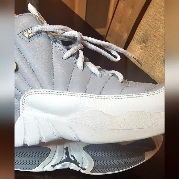 Puma Gray and White Sneakers