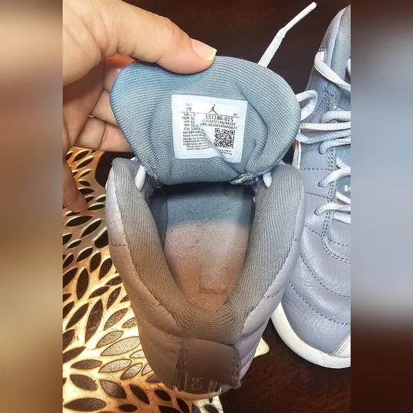 Puma Gray and White Sneakers