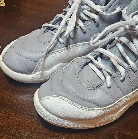 Puma Gray and White Sneakers