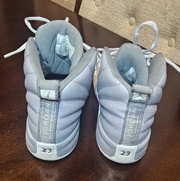Puma Gray and White Sneakers