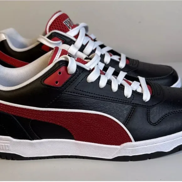 Puma Rbd game low retro club New men’s black red white size 11.5 sneakers