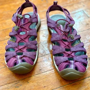 Purple Strappy Outdoors gorpcore waterproof KEEN  hiking outdoor Sandals