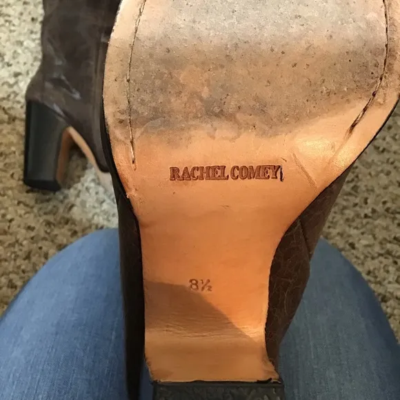 Rachel Comey Brown Leather Knee Boots Sz. 8.5