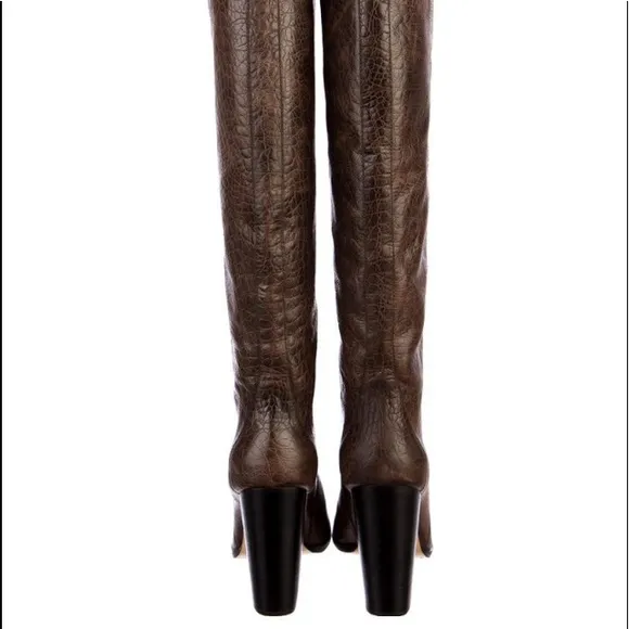 Rachel Comey Brown Leather Knee Boots Sz. 8.5