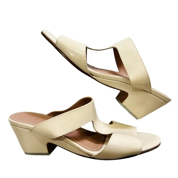 Rachel Comey patent leather T-strap sandals NEW