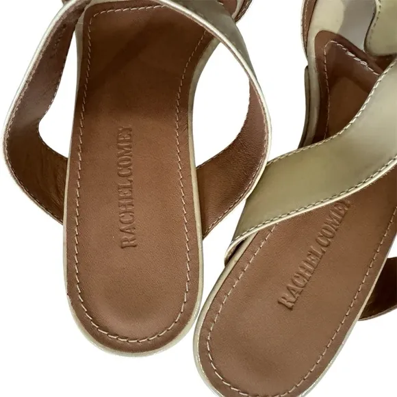 Rachel Comey patent leather T-strap sandals NEW