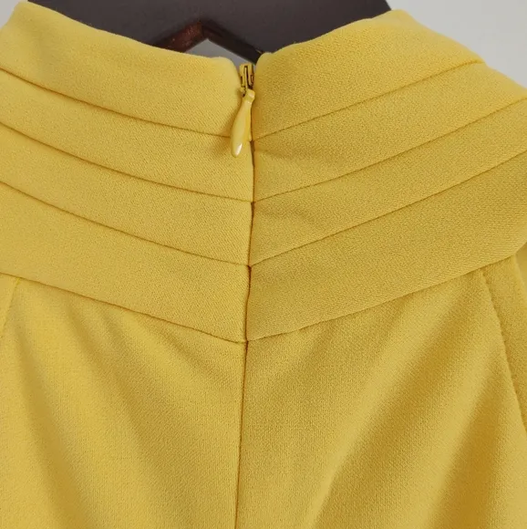 Rachel Rachel Roy Halter Sheath Dress - Yellow - Size Small
