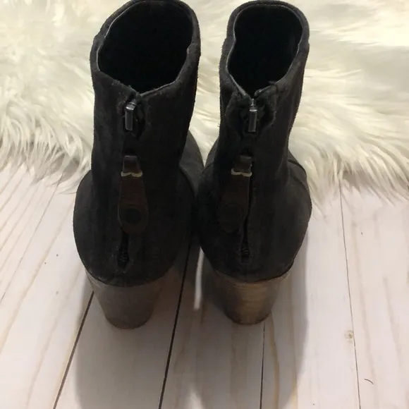 Rag &amp; Bone black suede boots size 38.   8