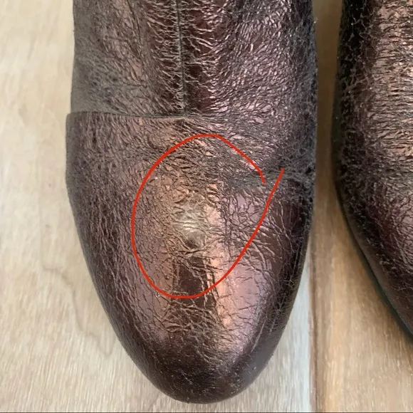 Rag &amp; Bone Classic Newbury Bronze Leather Boots