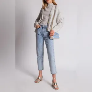 RAG &amp; BONE MAYA HIGH RISE ANKLE SLIM BELMAR