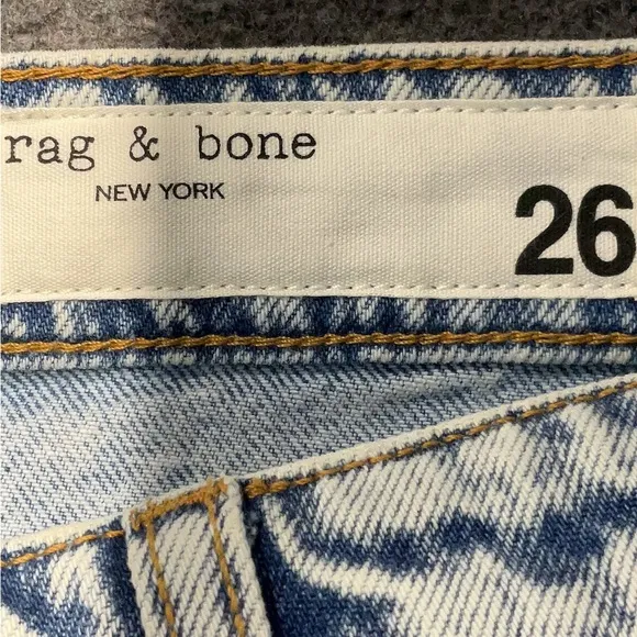 RAG &amp; BONE MAYA HIGH RISE ANKLE SLIM BELMAR