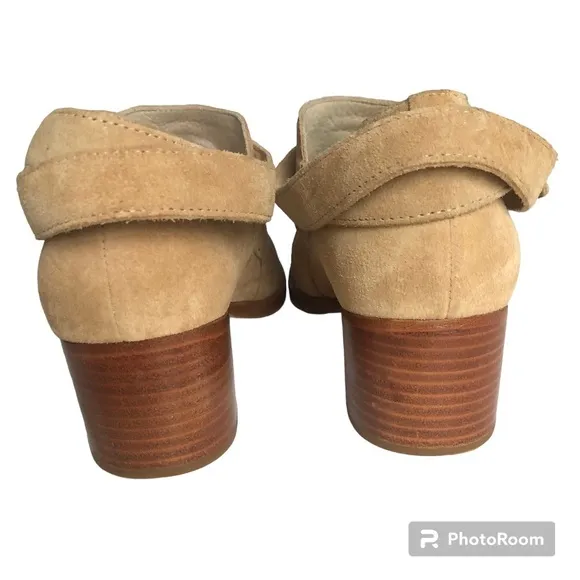 Rag &amp; Bone Neutrals Suede Leather Ankle Boots Booties Women’s Size 38