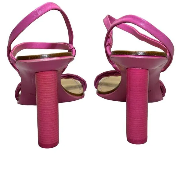 Rag &amp; Bone NY Infinity High Heels Sandals Magenta Women's 37/6.5 NWOB Dustbag