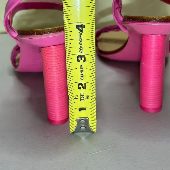 Rag &amp; Bone NY Infinity High Heels Sandals Magenta Women's 37/6.5 NWOB Dustbag