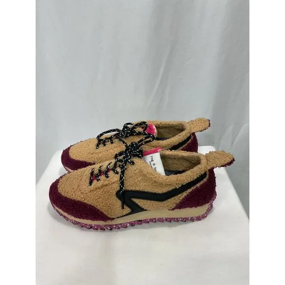Rag &amp; Bone 'Retro' Tan Runner Sneakers Size 8