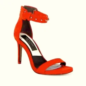 Rag &amp; Bone Tamira Sandals High Heels Suede Black Size 40 US 10