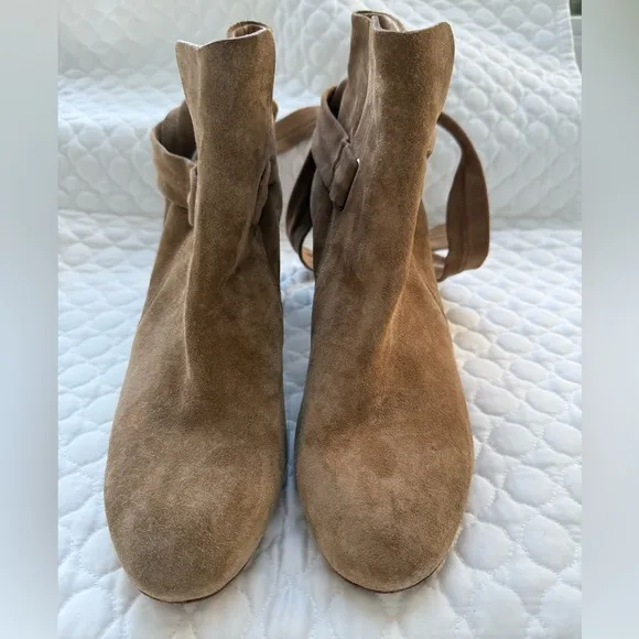 Rag &amp;Bone Women's Tan Suede Ankle Boots