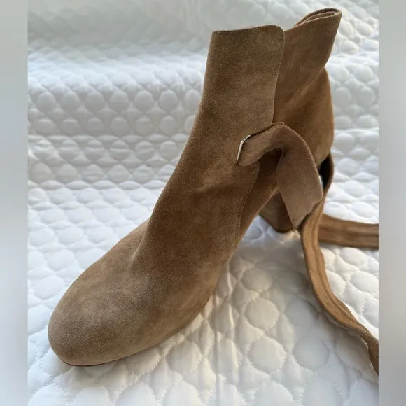 Rag &amp;Bone Women's Tan Suede Ankle Boots