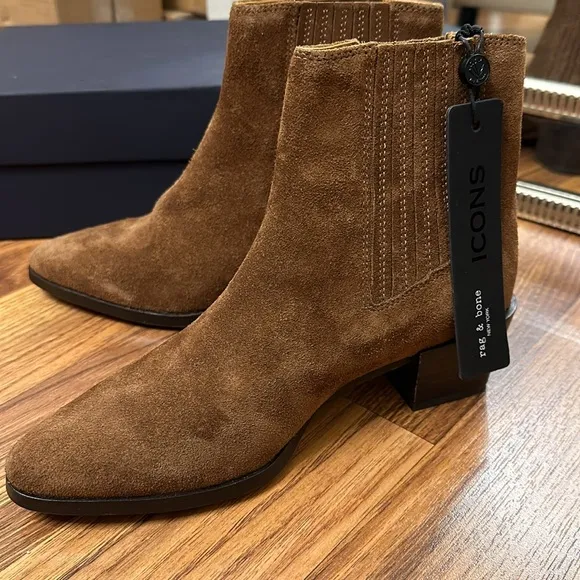 Rag and Bone Rover Icon Suede Boots